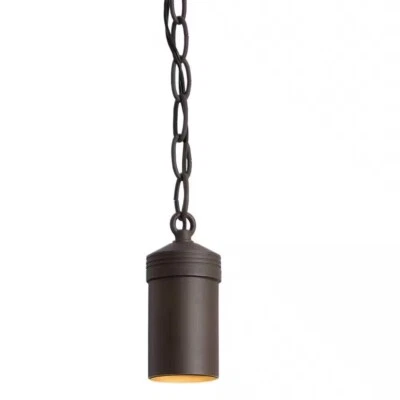 Home Decorators Outdoor Antique Bronze Integrated LED Hanging Pendant with Chain - Image 1 of 4
