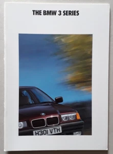 BMW 3 Series E36 Brochure 1991 - 316i 318i 320i 325i - Picture 1 of 5