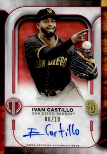 Ivan Castillo - 2022 Topps Tribute Red Rookie Autograph /10 Card #TA-IC - Picture 1 of 2