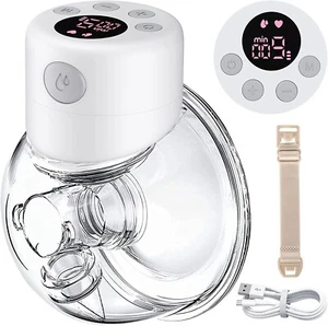 🔥Ormromra S12 Wearable Breast Pump (1 PC) Hands Free Breast Pump LCD Display🔥 - Picture 1 of 9