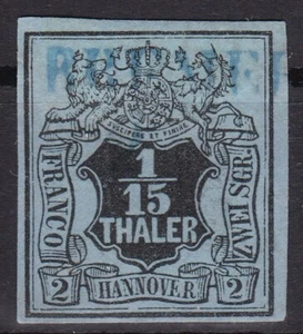 == Ad Hanovre Mi. 4 Timbré L1 " Hamburg ", Cat. == - Imagen 1 de 1