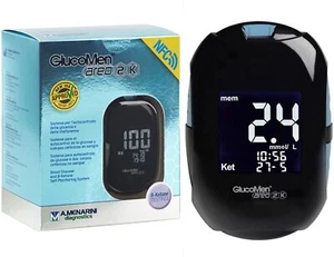 Menarini GlucoMen areo 2K Glucómetro Digital - Negro - Foto 1 di 1