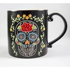 Eli + Ana Tag der Toten Skelett Schädel Becher Albert Halloween NEU 18oz. - Bild 1 von 6