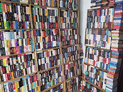 VHS 6/$15 HUGE LOT ACTION FITNESS SYFY HORROR ADVENTURE FANTASY COMEDY - Image 1 of 4