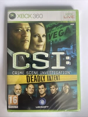 CSI: Deadly Intent Xbox 360 Brand New Sealed Pal Version - Image 1 of 4