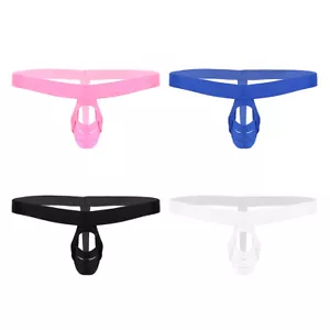 Sexy Hombres Calzoncillos Abiertos Tanga Espalda Bragas Sin Espalda Abierto Bikini Ropa Interior Lencería - Imagen 1 de 55