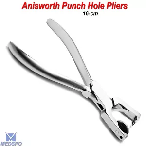 Ainsworth Gummi Dam Punch Drehloch Dental endodontische Klemmzange Stil CE - Bild 1 von 5