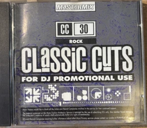 VARIOUS * CLASSIC CUTS 30 ROCK * PROMO CD ALBUM MASTERMIX CC 30 PLAYS GREAT - Picture 1 of 4