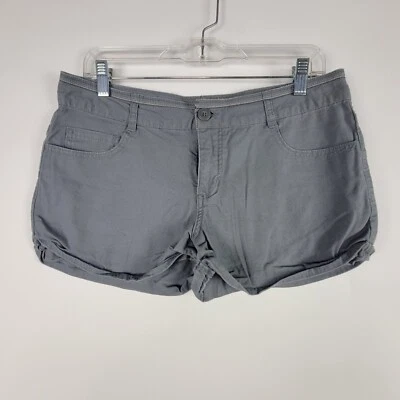 OP Ocean Pacific Womens Gray Shorts Size 11 Chino Twill Beach Booty Stretch - Image 1 of 3