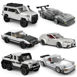 City Technical Speed Champions Car Building Blocks Convertible Vehicle Bricks - Picture 1 of 210