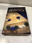 Solid Wood Mancala, Strategy Game, Folding Game Board Pieces, Ages 6 up NEW