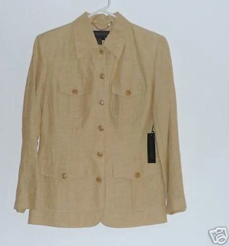 Chaqueta estilo safari maíz Entier Classiques nueva con etiquetas - S Foto 1 de 1