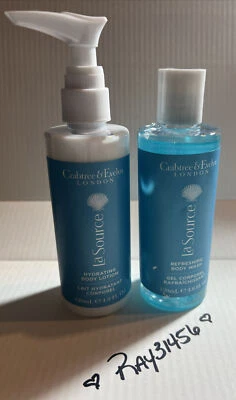 Lote x 2 Crabtree & Evelyn LA SOURCE Loción Corporal y Lavado 4 OZ Nuevo Juego de Viaje Foto 1 de 4