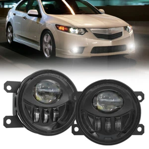 LED Fog Lights Front Bumper Lamps For 2011-2014 Acura TSX 2012-2014 Acura TL - Picture 1 of 7