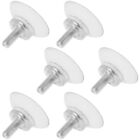 6 Pcs Small Cup Hooks for Furniture Round Pad