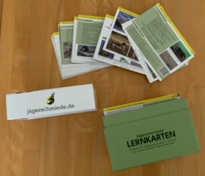 Jägerschmiede Lernkarten, Erfolgreich die Jägerprüfung bestehen - Bild 1 von 2