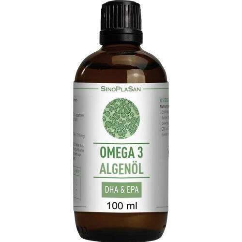 SINOPLASAN AG OMEGA-3 Algenöl DHA 300 mg+EPA 150 mg 100 ml PZN 14291900