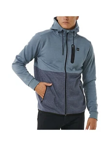 Rip Curl Anti Series Departed Full Zip Fleece Mineral Blue - Picture 1 of 5
