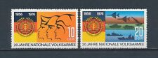 Germany  DDR   1712-3 MNH, National People's Army, 1976