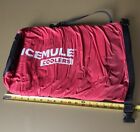ICEMULE Classic Cooler Bag  Red  small 10L Portable Packable