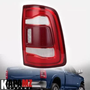 For 2019-2024 Ram 2500 3500 Red Bezel w/Blind Spot LED Taillight Lamp Right Side - Picture 1 of 6