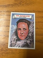 1967 Adm Richard Byrd Topps Who Am I? trading card - #27