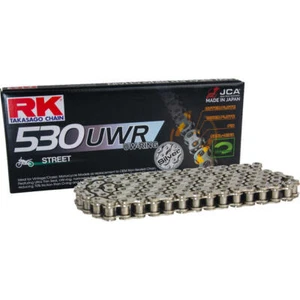 RK 530 UWR UW-Ring Seal Vintage Motorcycle Chain 120 Links Silver - Picture 1 of 1