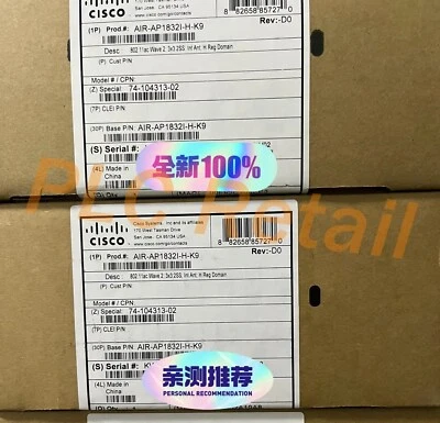 1pcs NEW CISCO wireless ap AIR-AP1832I-H-K9 FedEx or DHL - Image 1 of 4