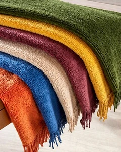 Diana Cowpe 137x137cm 54x54" Tablecloths Traditional Cotton Chenille Tablecloth - Picture 1 of 24