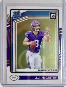 2024 Donruss Optic - J.J. McCarthy #235 Minnesota Vikings - Rated Rookie QB NFL - Bild 1 von 2