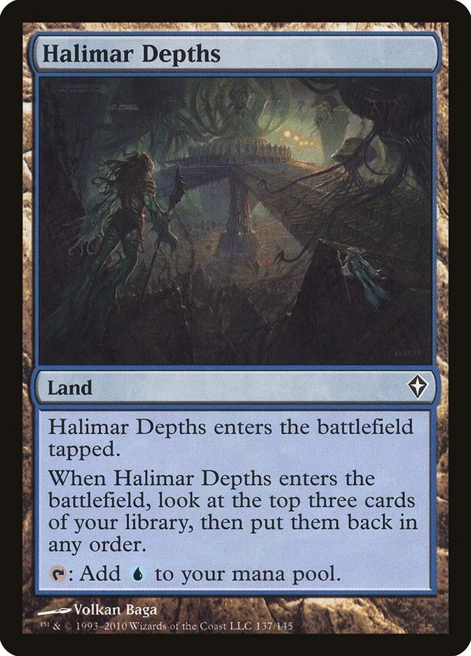 Halimar Depths Worldwake Regular (WWK) - #137 - Magic MTG - Image 1 of 1
