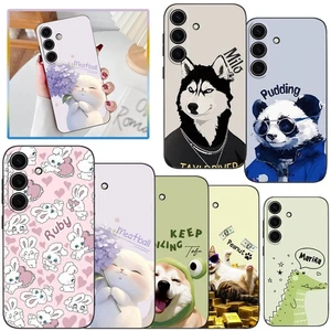 Personalisierte TPU-Hülle Lustige Tiere für Samsung Galaxy S25 S24 S23 FE A17 Hülle - Bild 1 von 70