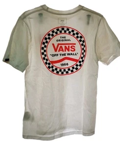 VANS Off The Wall Kids Graphic Tee T-Shirt Boys L (12-14) NWOT - Picture 1 of 11