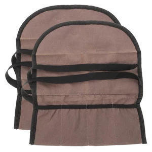 2 Stück Werkzeug Aufbewahrungstasche klein Canvas Mehrzwecktasche Organizer Rollen - Bild 1 von 12