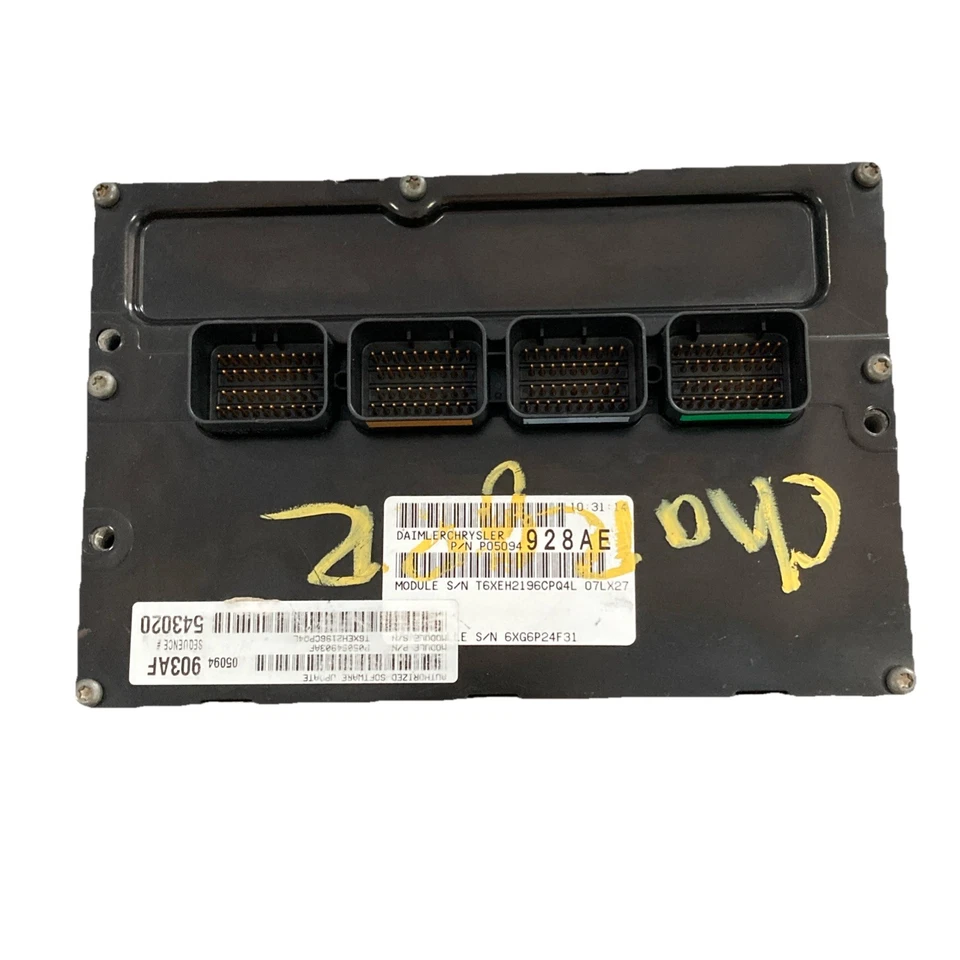 Dodge Charger 2007 2.7L ECU/ECM P05094928AE *VIN PROGRAMADO* - Imagem 1 de 3