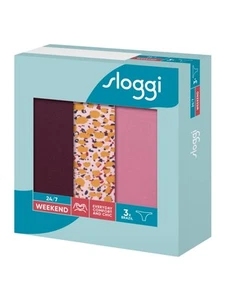 Sloggi Brazilian Briefs Knickers 24/7 Weekend 3 PACK 95% Cotton Multipack - Imagen 1 de 43