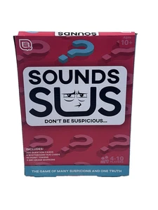 Games Hub: Sounds Sus - Don't Be Suspicious... (2023, Juego de Cartas) - Caja Abierta - Imagen 1 de 14