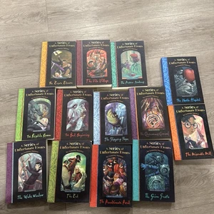 Lemony Snicket A Series of Unfortunate Events 13 Book Lot Complete - Picture 1 of 3
