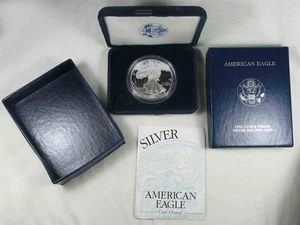 2001W 1 oz Silver American Eagle Proof - Picture 1 of 6