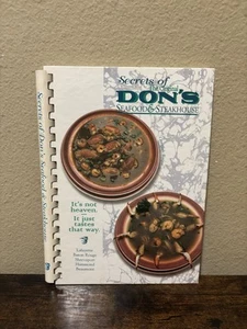 Don’s Seafood Cookbook: Secrets Of The Original Seafood & Steakhouse 1998 - Imagen 1 de 7