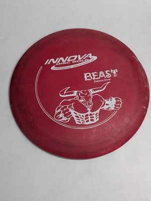 Innova DX Beast Disc Golf Distance Driver PFN 172g Red - Image 1 of 4