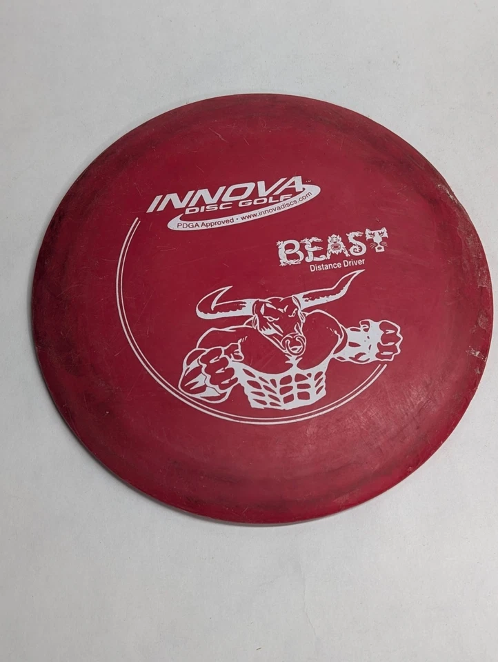 Innova DX Beast Disc Golf Distance Driver PFN 172g Red - Image 1 of 4