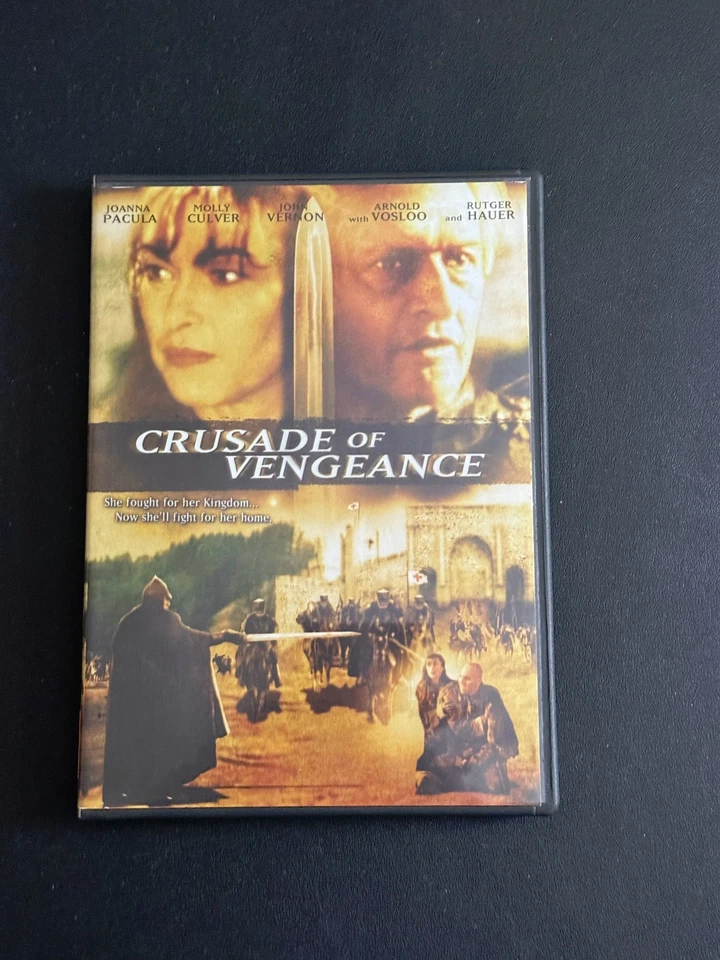 CRUSADE OF VENGEANCE - JOANNA PACULA - MOLLY CULVER - USED DVD MOVIE - Image 1 of 1