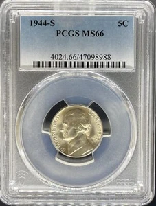 1944-S Jefferson Nickel MS66 PCGS (#PA47098988) - Picture 1 of 2
