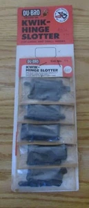Vintage 5 Packs of Du-Bro Kwik-Hinge Slotter #216 New Old Stock - Picture 1 of 4