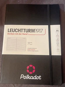 leuchtturm 1917 B5 Notizbuch Softcover 123 Nummerierte Seiten Schwarz Neu - Bild 1 von 2