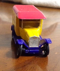 Matchbox, 1921 Model T Ford, 1989, Yellow - Picture 1 of 5