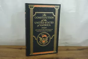The Constitution of USA and Selected writings hardcover leatherbound collectable - Picture 1 of 8