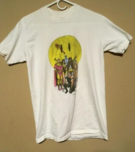 1988 GRAPHITTI THE WATCHMEN SHIRT DAVE GIBBONS ART M 38-40 STEDMAN HI-CRU - Picture 1 of 6