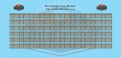 Venetian Blinds Brown O Scale - Image 1 of 3